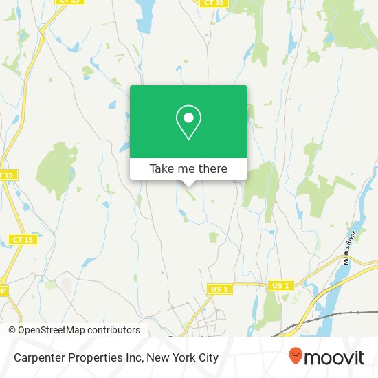 Carpenter Properties Inc map