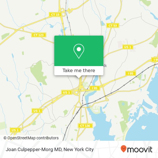 Mapa de Joan Culpepper-Morg MD