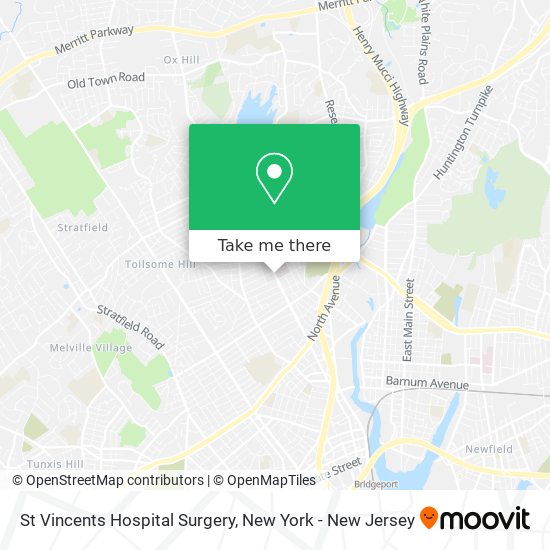 Mapa de St Vincents Hospital Surgery
