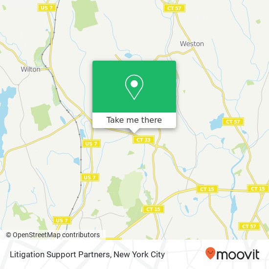 Litigation Support Partners map