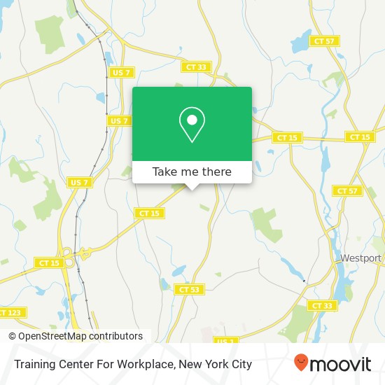 Mapa de Training Center For Workplace