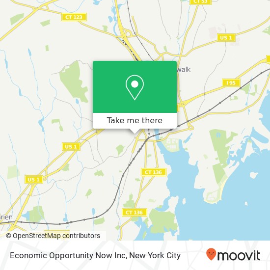 Mapa de Economic Opportunity Now Inc