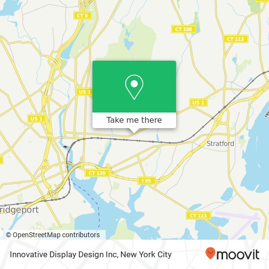 Mapa de Innovative Display Design Inc