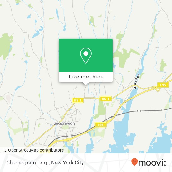 Chronogram Corp map