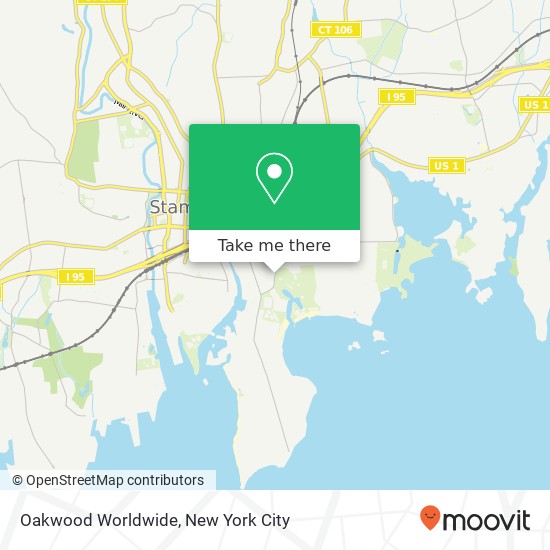 Oakwood Worldwide map