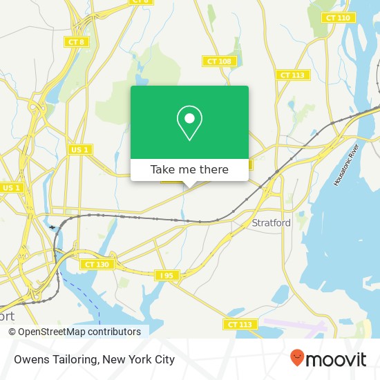 Owens Tailoring map