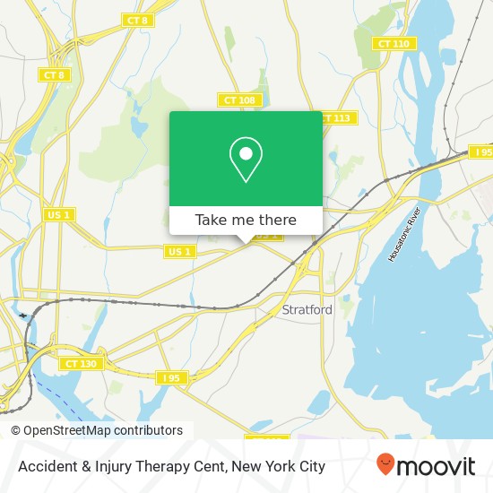 Mapa de Accident & Injury Therapy Cent