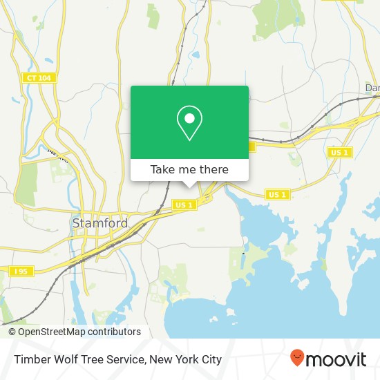 Timber Wolf Tree Service map