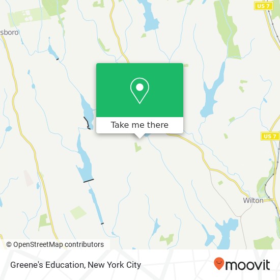 Greene's Education map