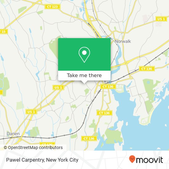 Pawel Carpentry map