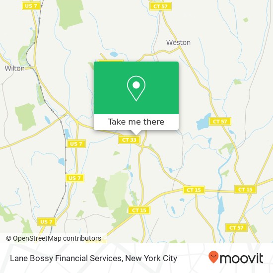 Mapa de Lane Bossy Financial Services