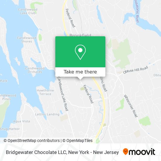 Bridgewater Chocolate LLC map