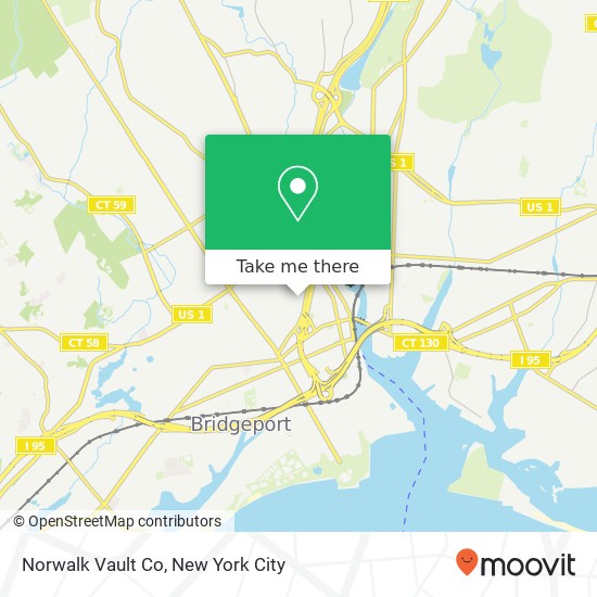 Mapa de Norwalk Vault Co