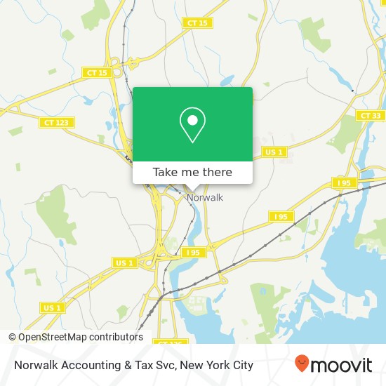 Norwalk Accounting & Tax Svc map