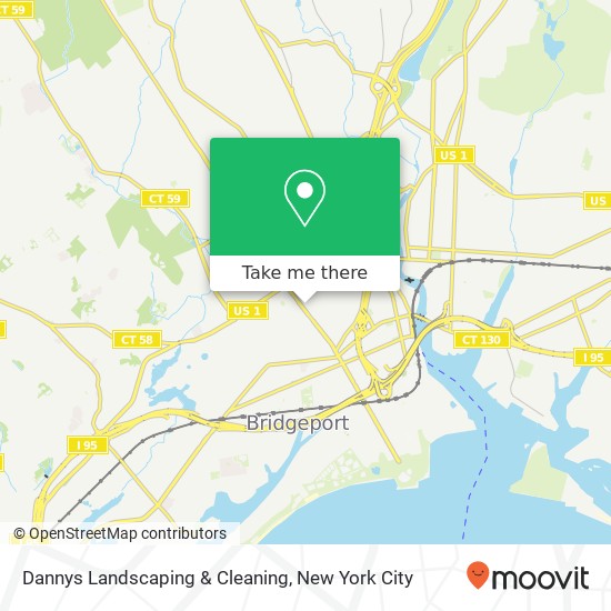 Dannys Landscaping & Cleaning map