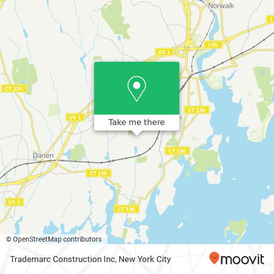 Trademarc Construction Inc map