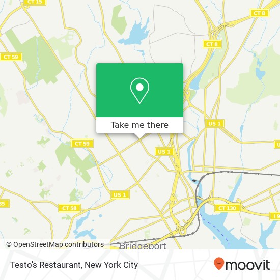 Mapa de Testo's Restaurant