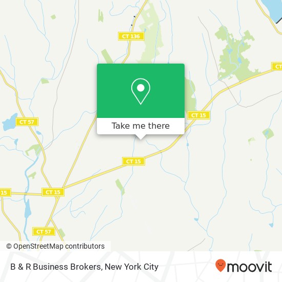 B & R Business Brokers map