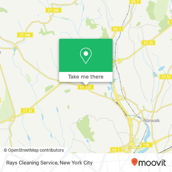 Mapa de Rays Cleaning Service