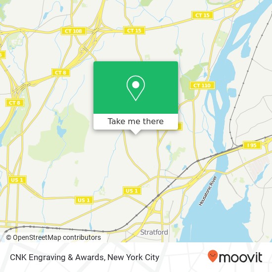 CNK Engraving & Awards map