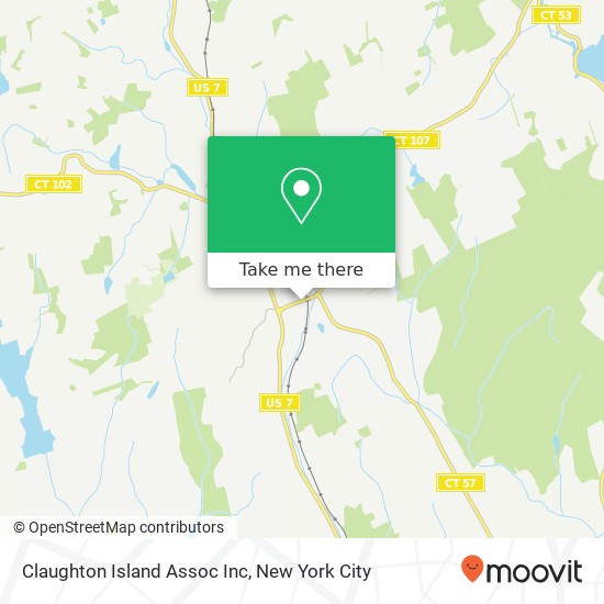 Mapa de Claughton Island Assoc Inc