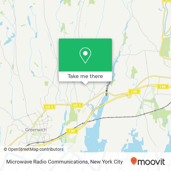 Mapa de Microwave Radio Communications