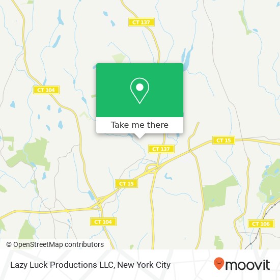 Mapa de Lazy Luck Productions LLC