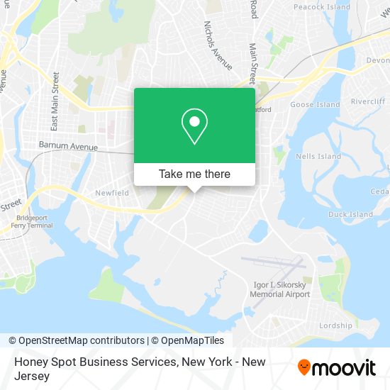 Mapa de Honey Spot Business Services