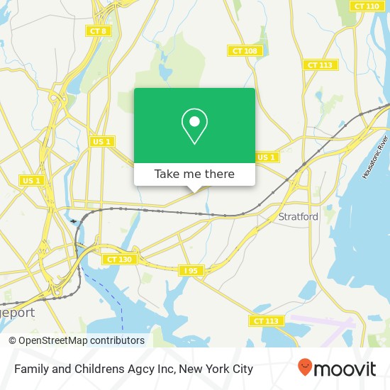 Family and Childrens Agcy Inc map