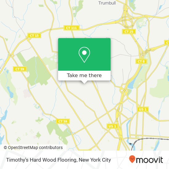 Timothy's Hard Wood Flooring map