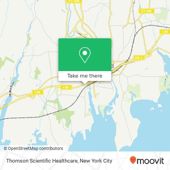 Thomson Scientific Healthcare map