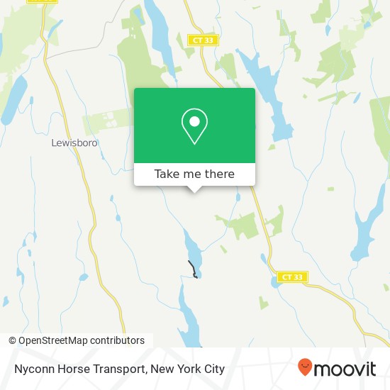 Nyconn Horse Transport map