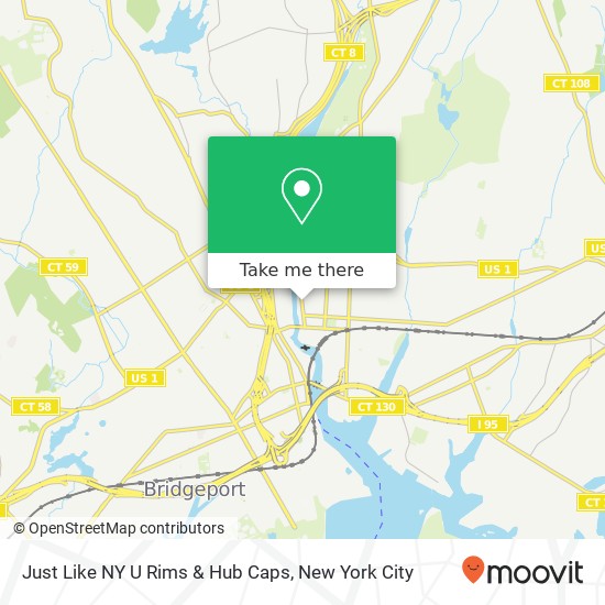 Just Like NY U Rims & Hub Caps map