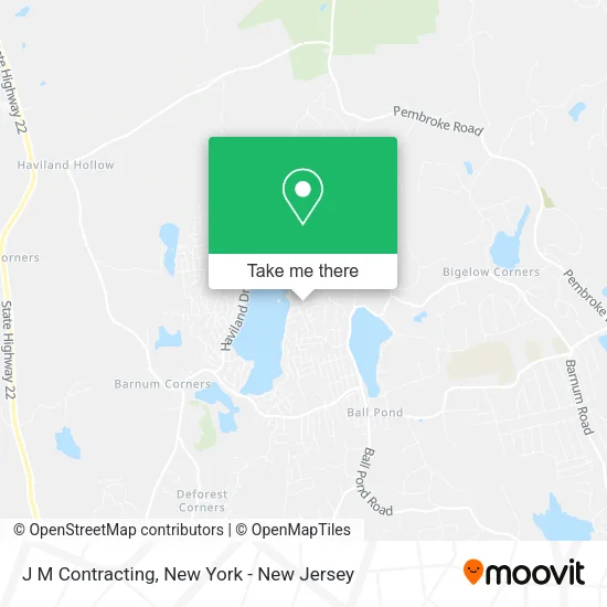 J M Contracting map