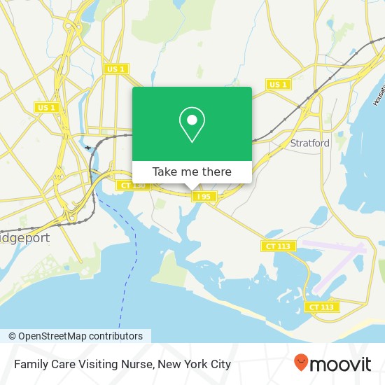 Mapa de Family Care Visiting Nurse