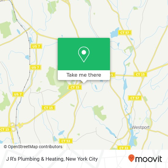 Mapa de J R's Plumbing & Heating