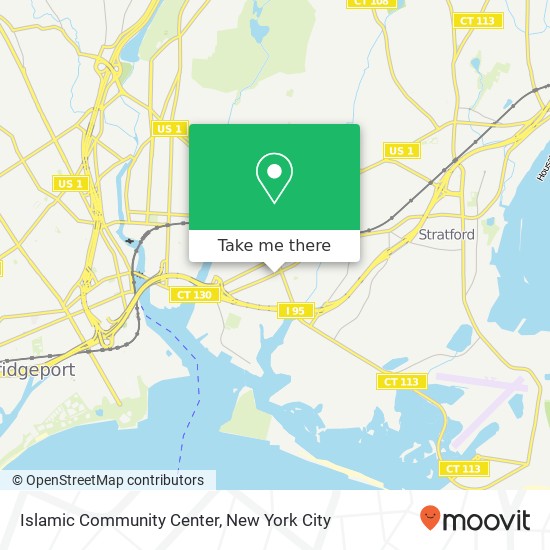 Islamic Community Center map