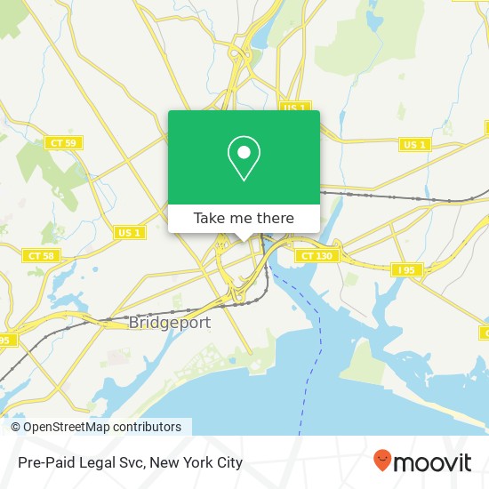Pre-Paid Legal Svc map