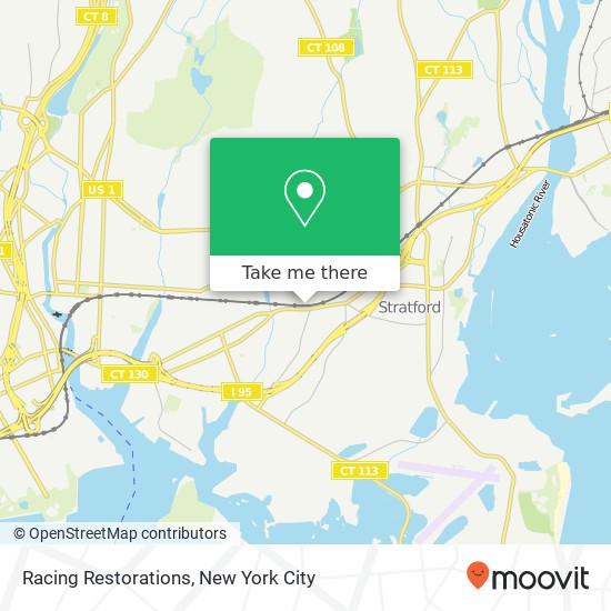 Racing Restorations map