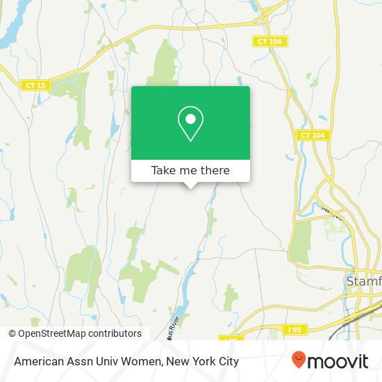 American Assn Univ Women map
