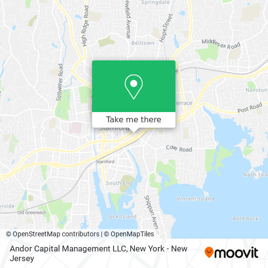 Andor Capital Management LLC map