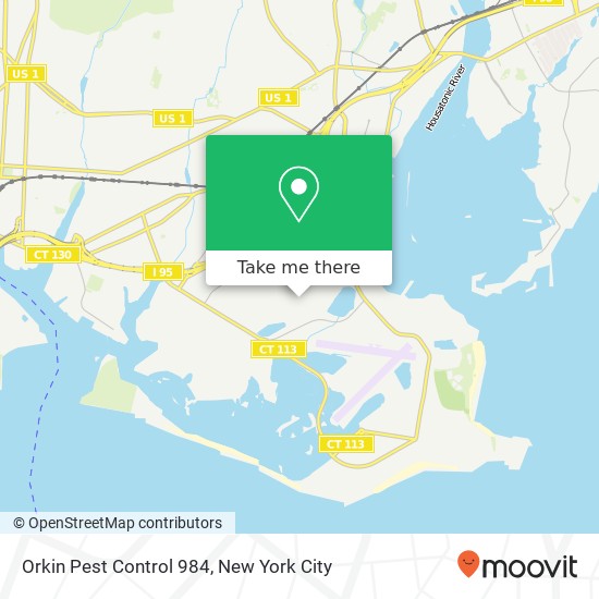 Mapa de Orkin Pest Control 984