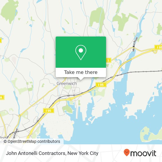 Mapa de John Antonelli Contractors