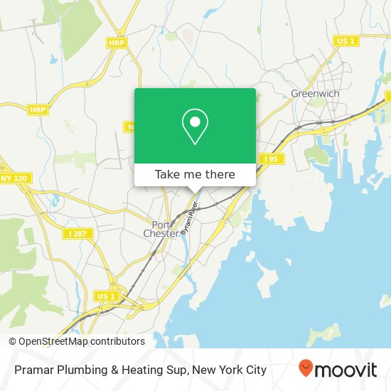 Pramar Plumbing & Heating Sup map