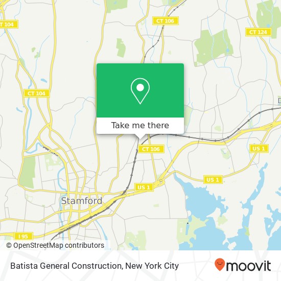 Batista General Construction map