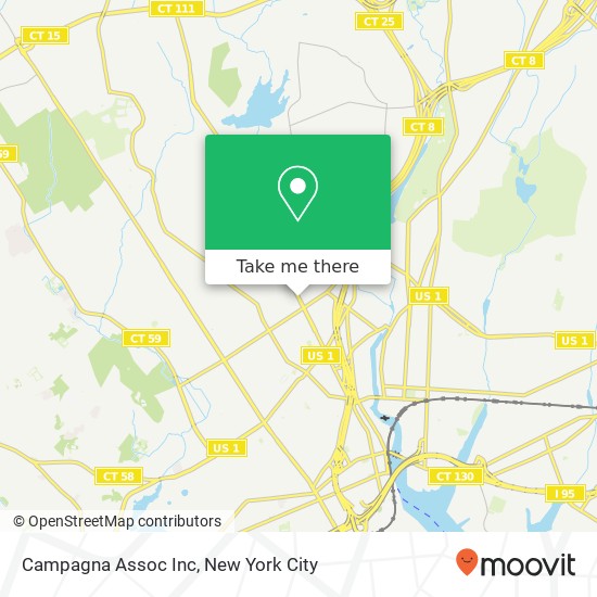 Mapa de Campagna Assoc Inc