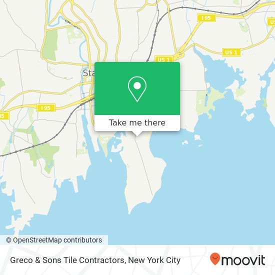 Mapa de Greco & Sons Tile Contractors