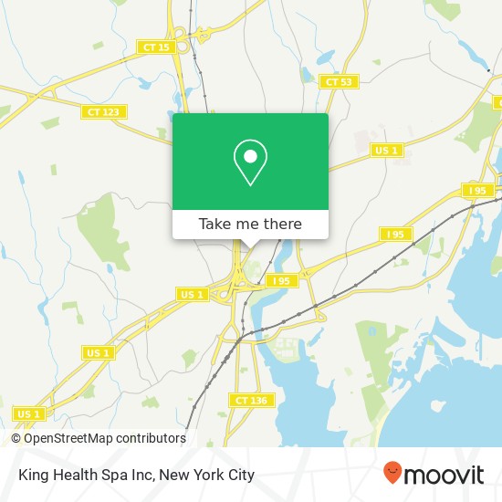 Mapa de King Health Spa Inc