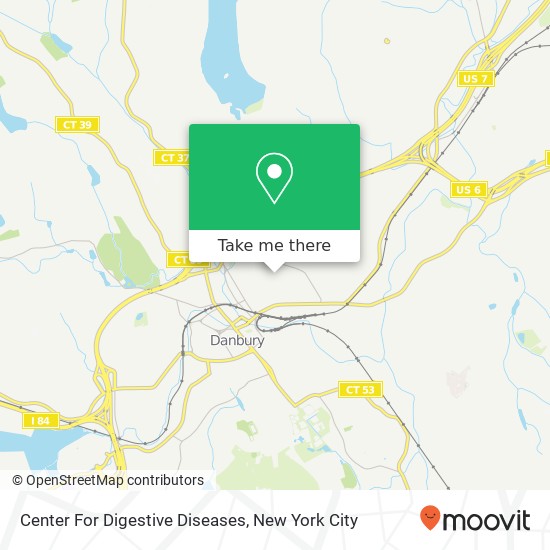 Mapa de Center For Digestive Diseases