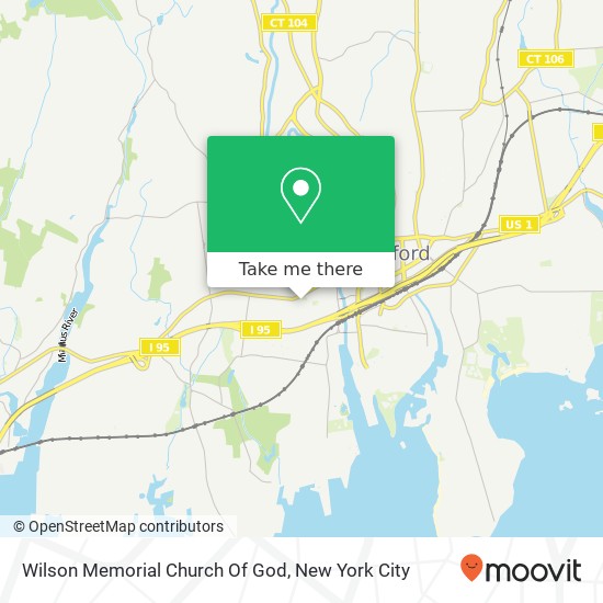 Wilson Memorial Church Of God map